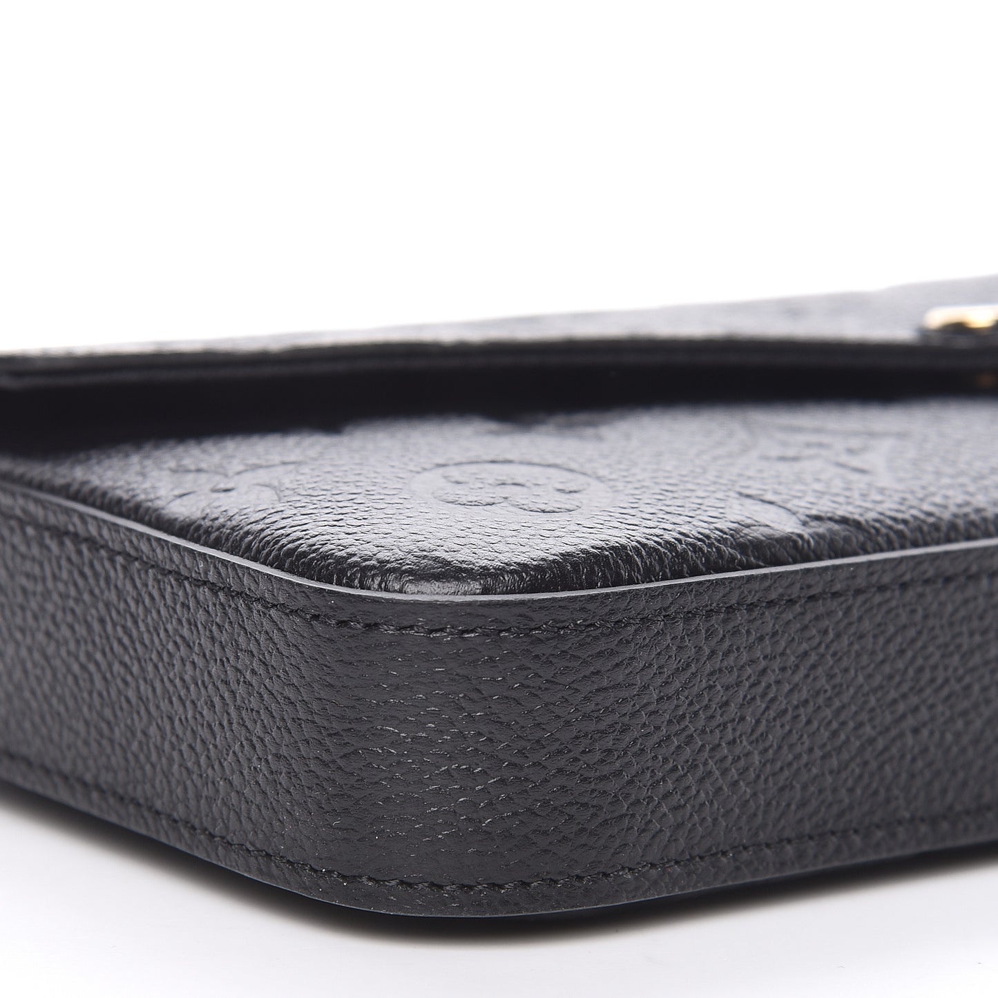Empreinte Pochette Felicie Chain Wallet Black