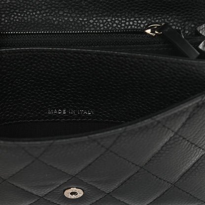 Chanel Caviar Quilted Small Flap Wallet Black 7 of 10