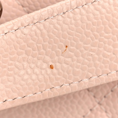 Chanel Caviar Quilted Grand Shopping Tote GST Light Pink 11 of 13
