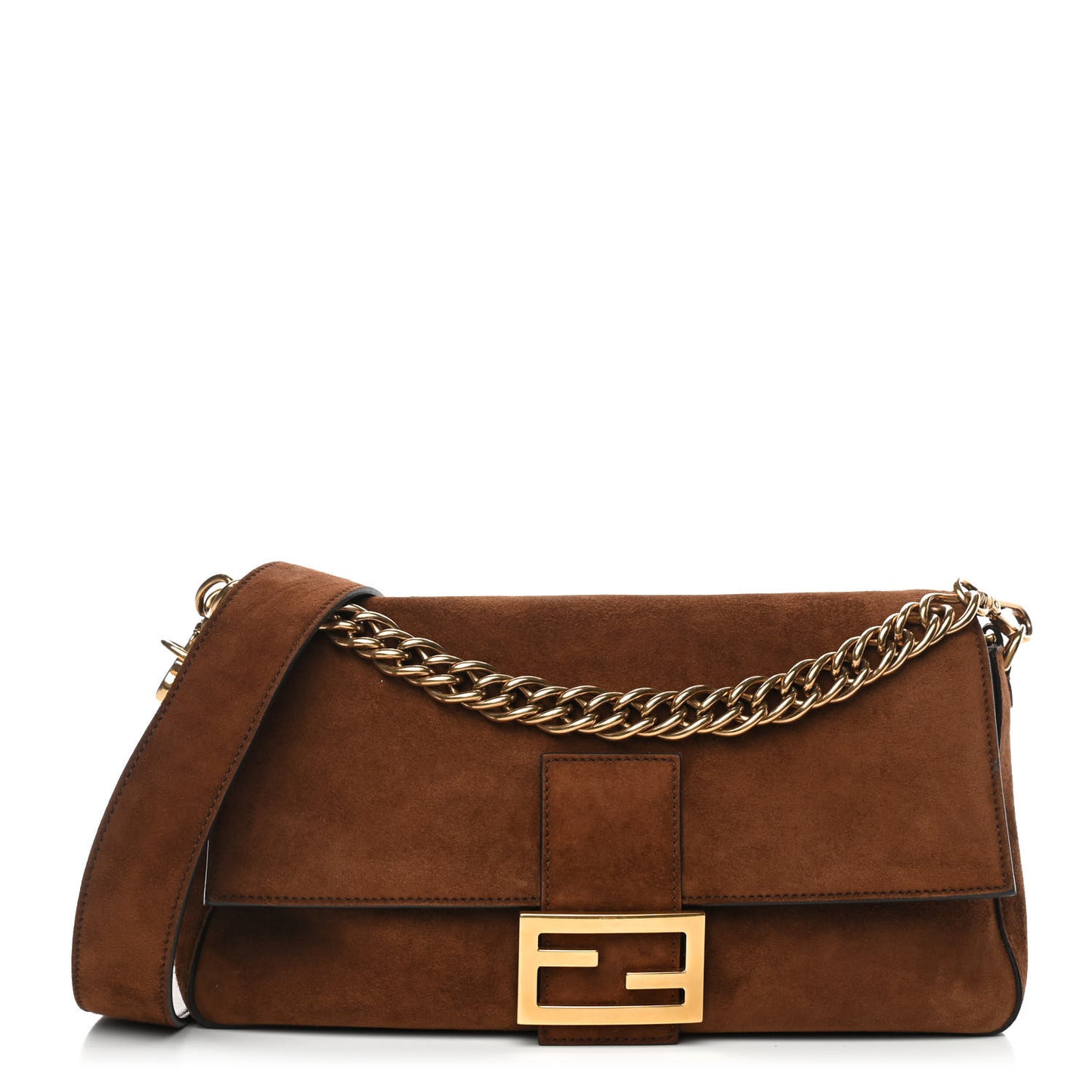 Chamois Large Baguette Marrone