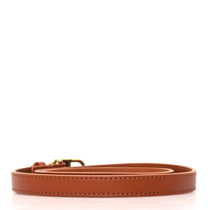 Balenciaga Calfskin BB 15mm Thin Belt 75 30 Brown 2 of 4