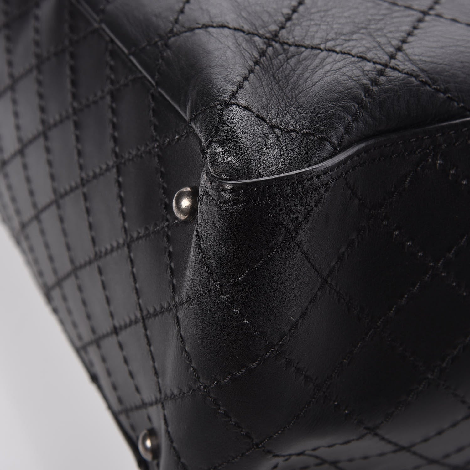 Chanel Calfskin CC Pocket Tote Black 12 of 13