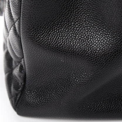 Chanel Caviar Quilted Grand Shopping Tote GST Black 12 of 13