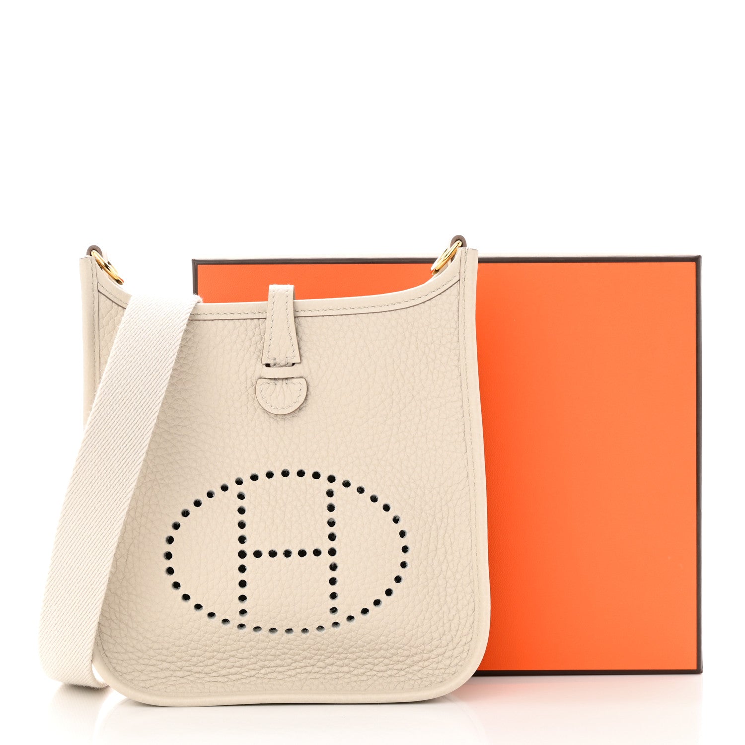 Hermes Taurillon Clemence Amazone Evelyne TPM Beton 11 of 11