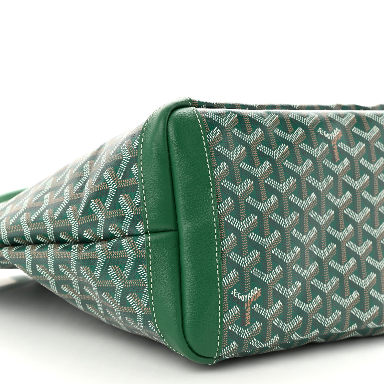 Goyard Goyardine Artois MM Green 9 of 10