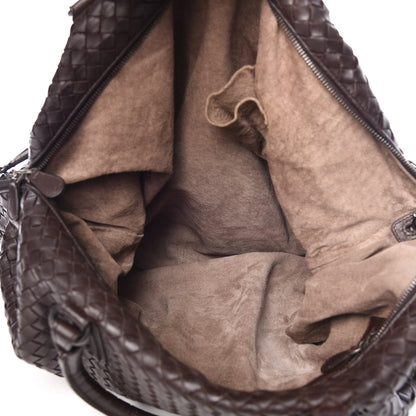 Bottega Veneta Nappa Intrecciato Maxi Convertible Tote Ebano 5 of 10