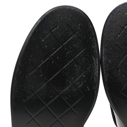 Chanel Lambskin Quilted CC Turnlock Loafers 36 Black 9 of 9