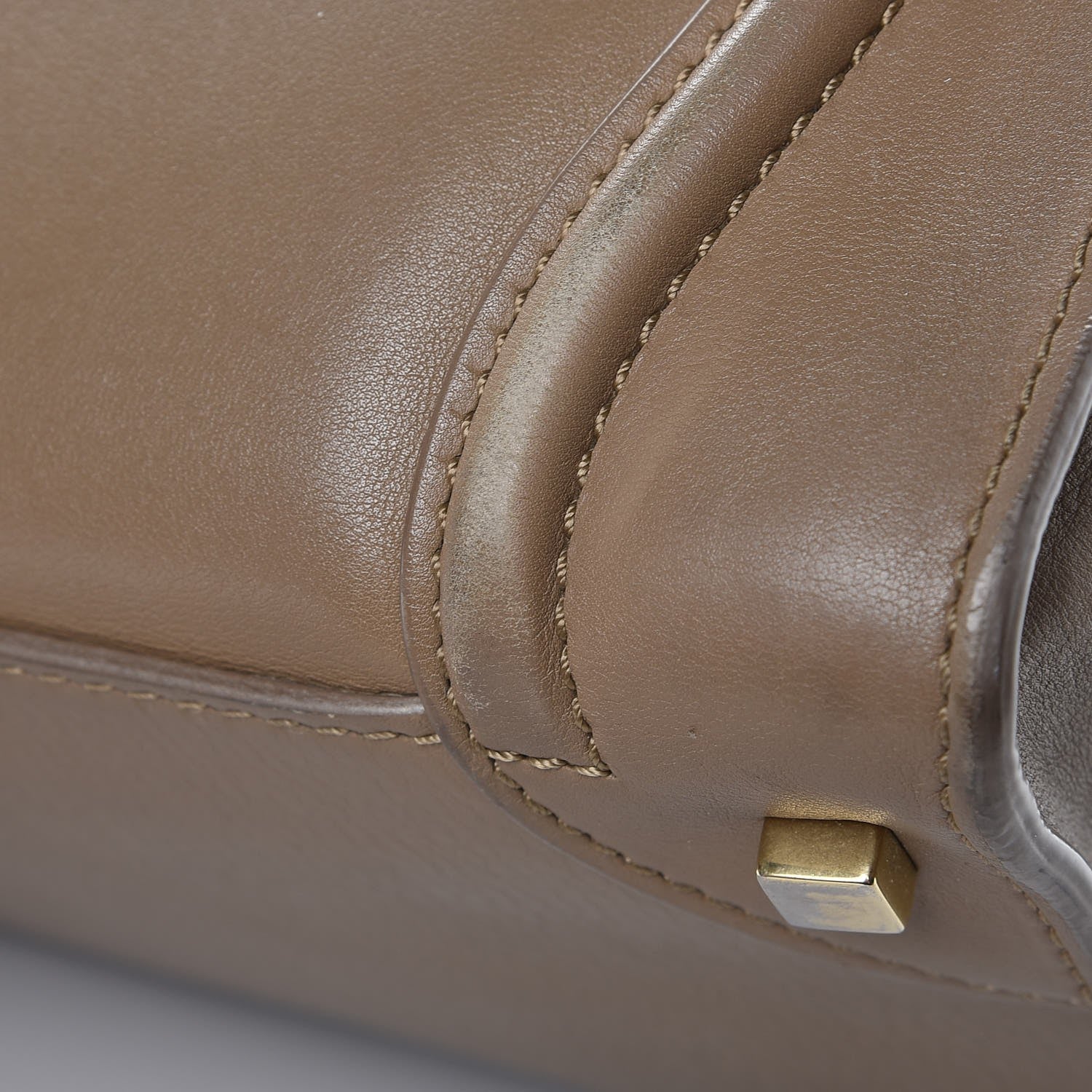 Celine Smooth Calfskin Mini Luggage Camel 17 of 20