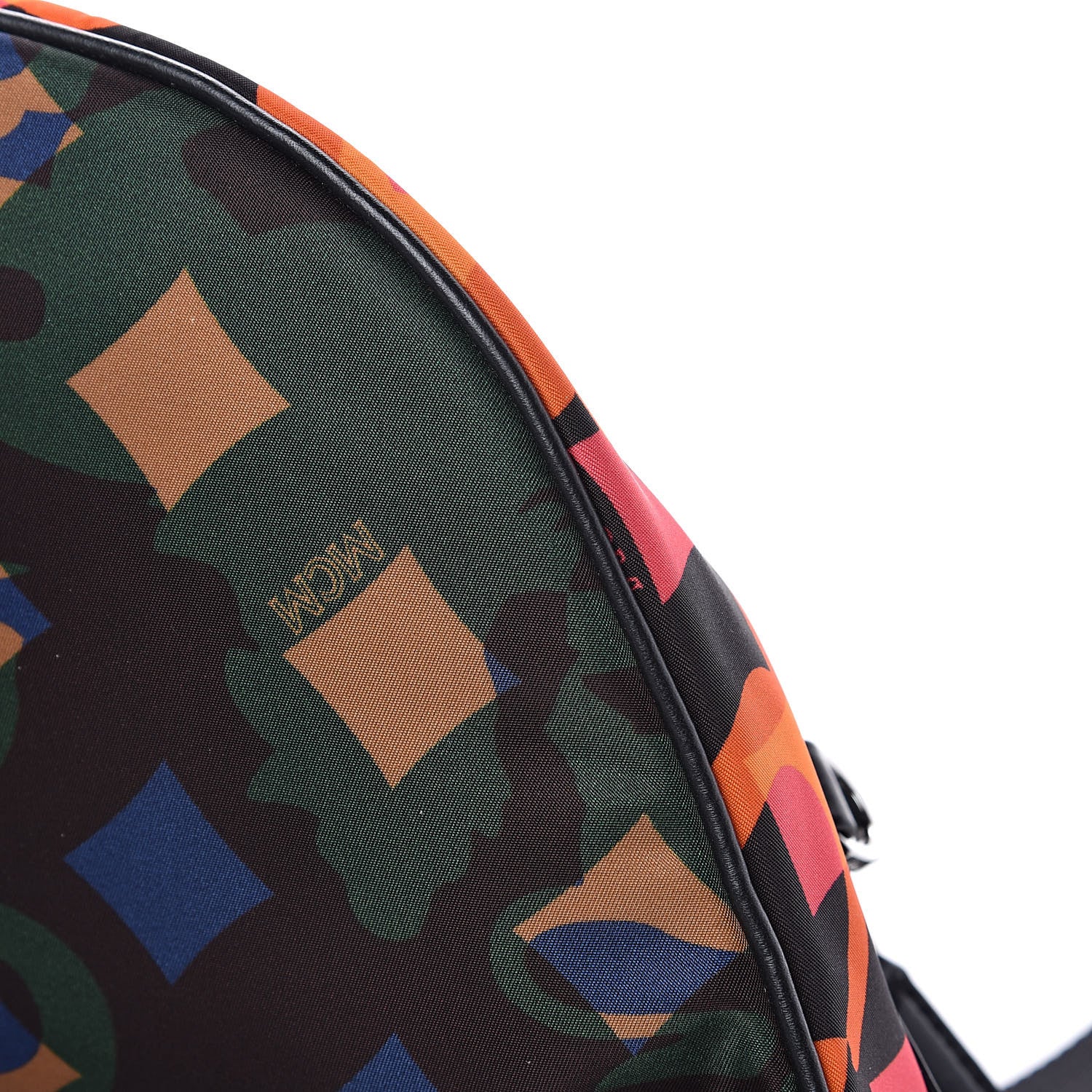 MCM Nylon Camo Dieter Munich Lion Belt Bag Multicolor 8 of 8