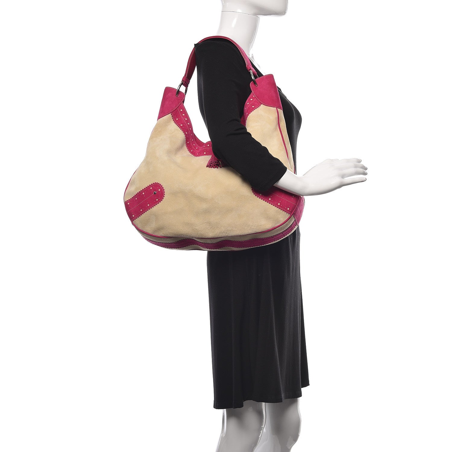Burberry Suede Brooklyn Hobo 2 of 11