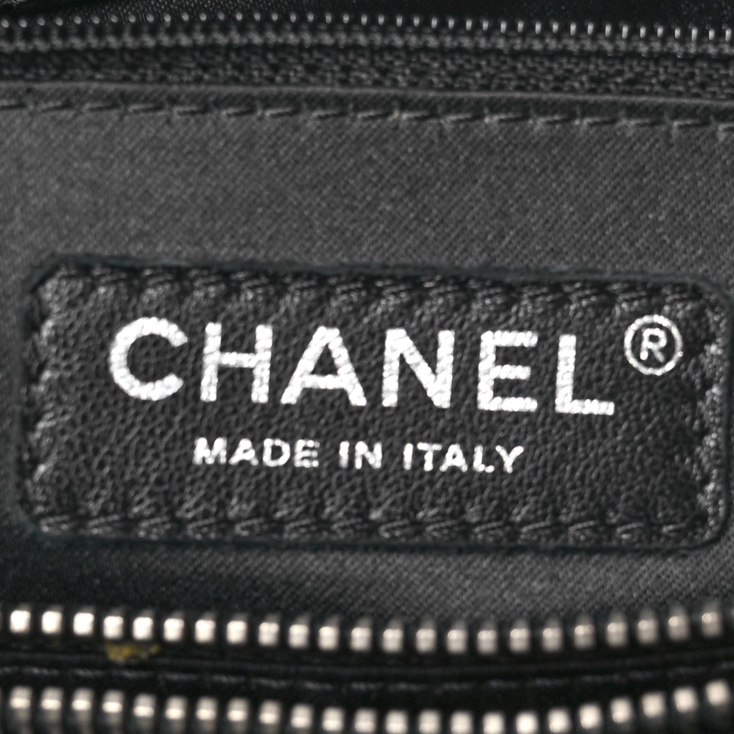 Chanel Caviar Quilted XL Grand Shopping Tote GST Black 6 of 12