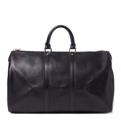 Louis Vuitton Epi Keepall 45 Black 1 of 11