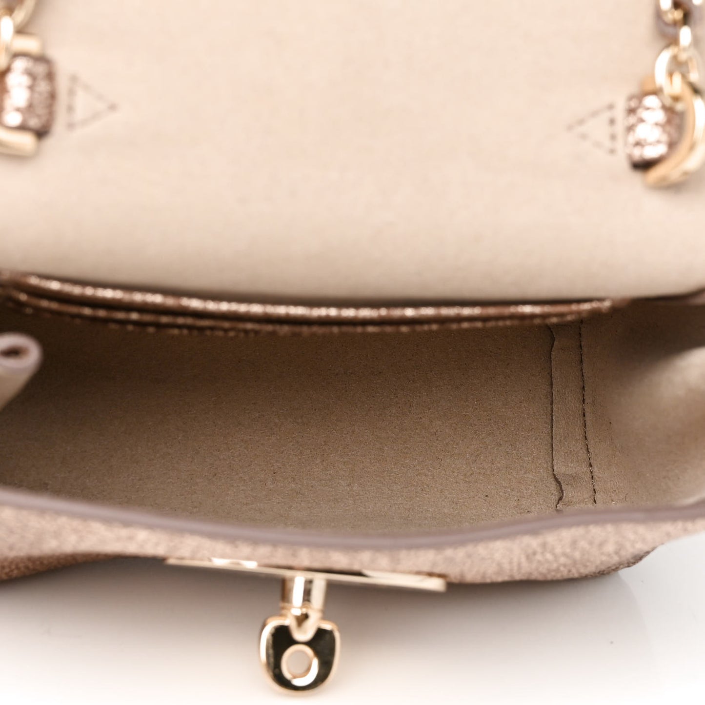 Metallic Goatskin Mini Lily Mushroom
