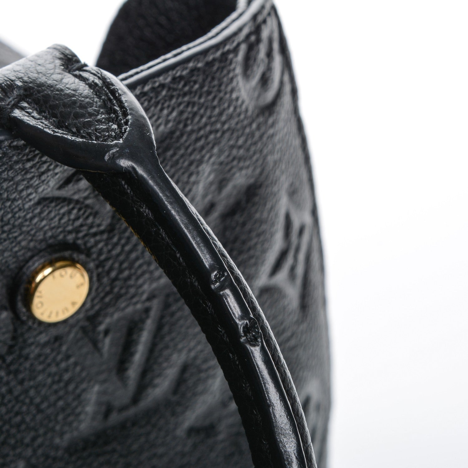 Louis Vuitton Empreinte Montaigne MM Black 9 of 14