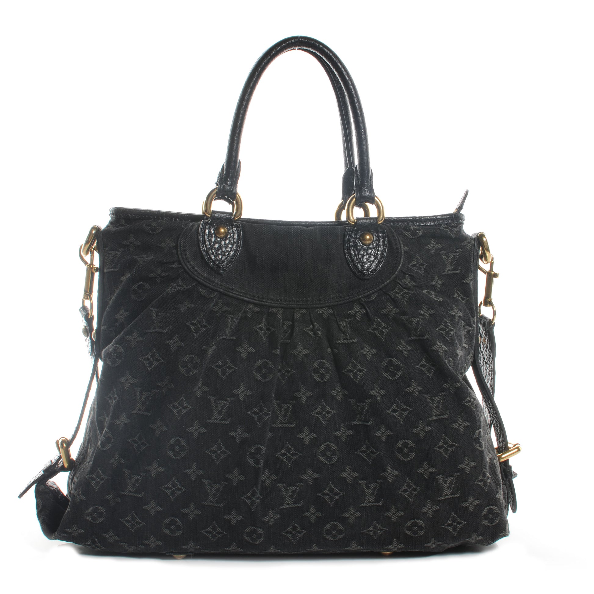 Louis Vuitton Denim Neo Cabby GM Black 1 of 8