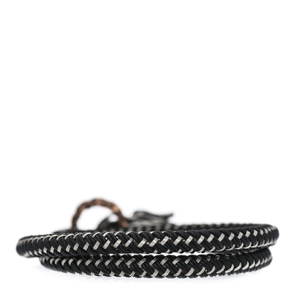 John Hardy Sterling Silver Bronze Naga Dragon Cord Bracelet 2 of 3