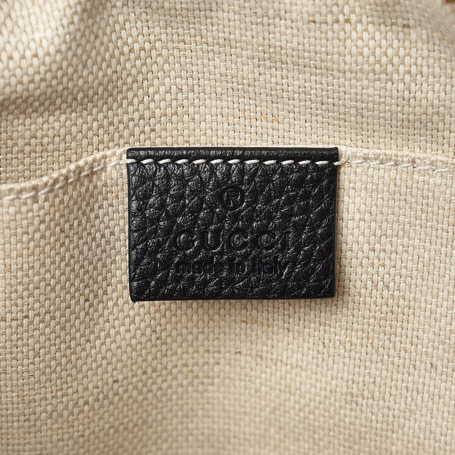 Gucci Pebbled Calfskin Small Soho Disco Bag Black 6 of 7