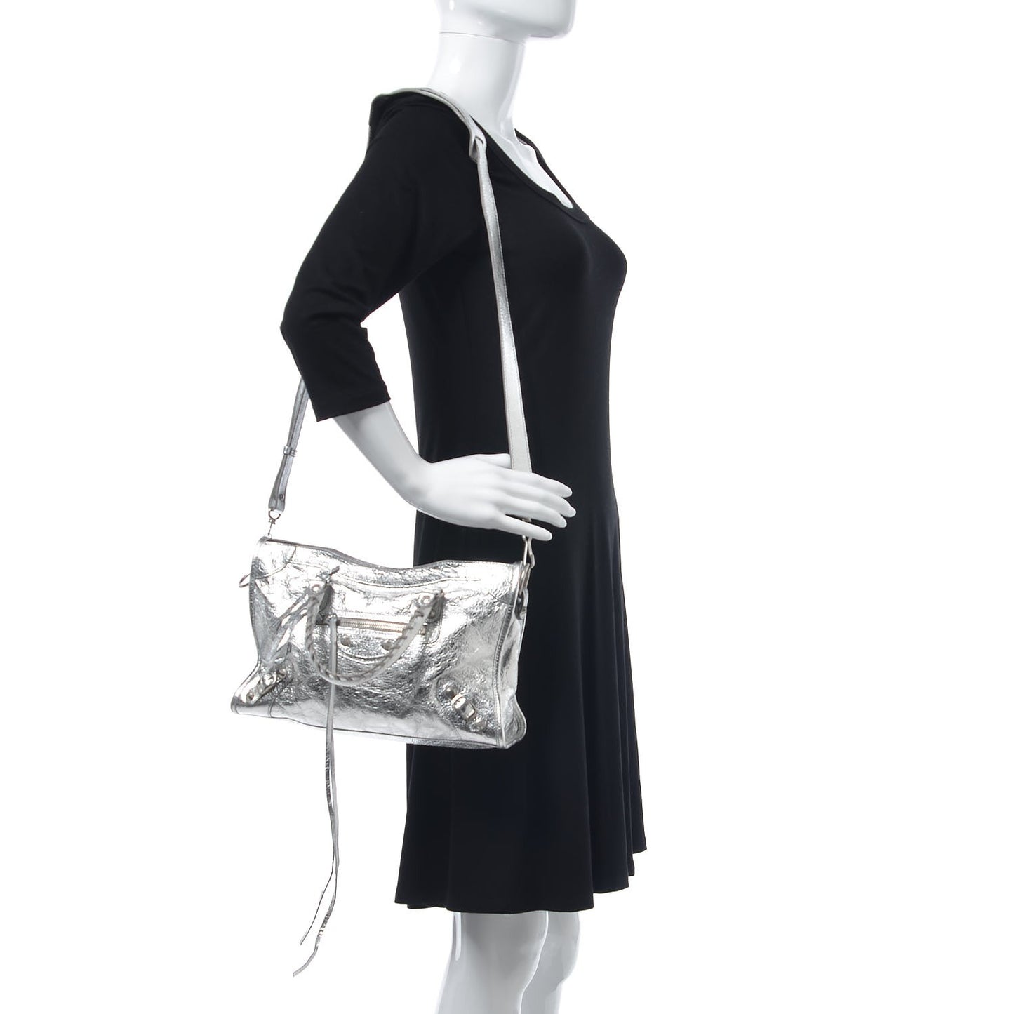 Agneau Classic Silver Hardware S City