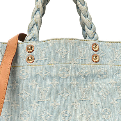 Louis Vuitton Monogram Washed Denim Let Go PM Sky Blue 7 of 10