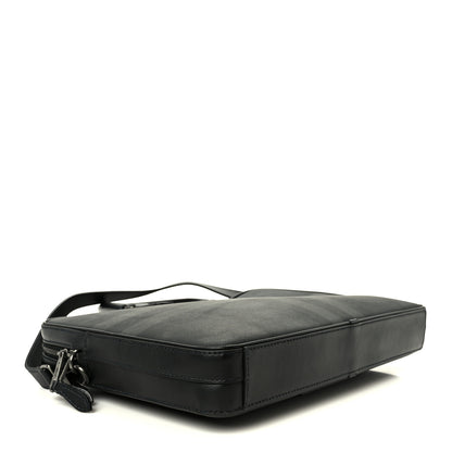 Burberry London Check Ainsworth Briefcase Dark Charcoal 4 of 12