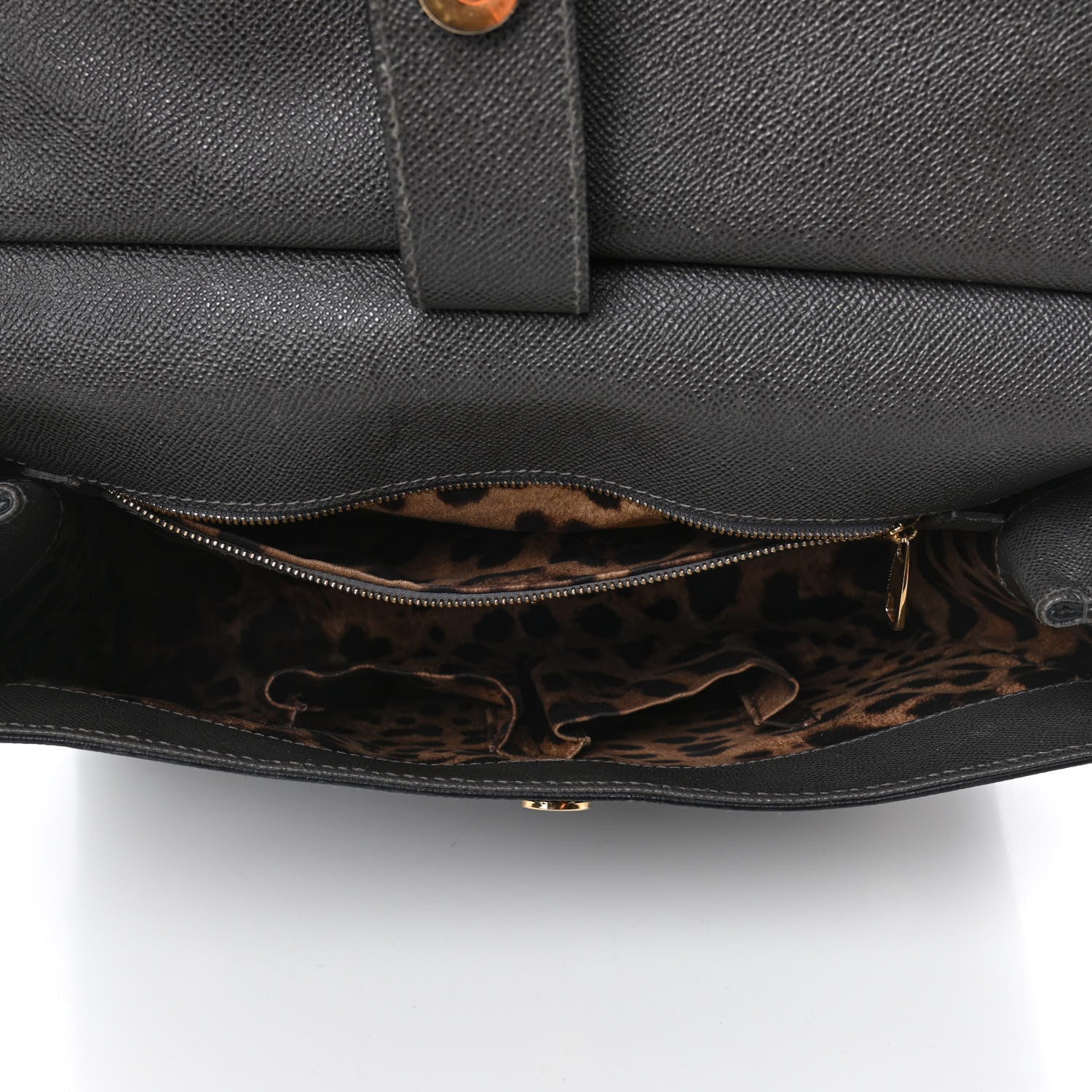 Dolce & Gabbana Dauphine Large Miss Sicily Satchel Black 4 of 4