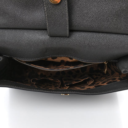 Dolce & Gabbana Dauphine Large Miss Sicily Satchel Black 4 of 4