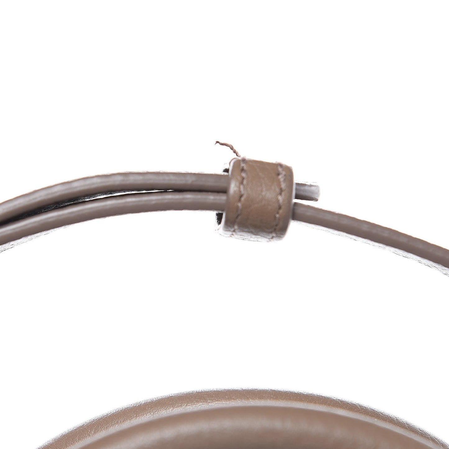 Grained Calfskin Baby Sac De Jour Souple Taupe