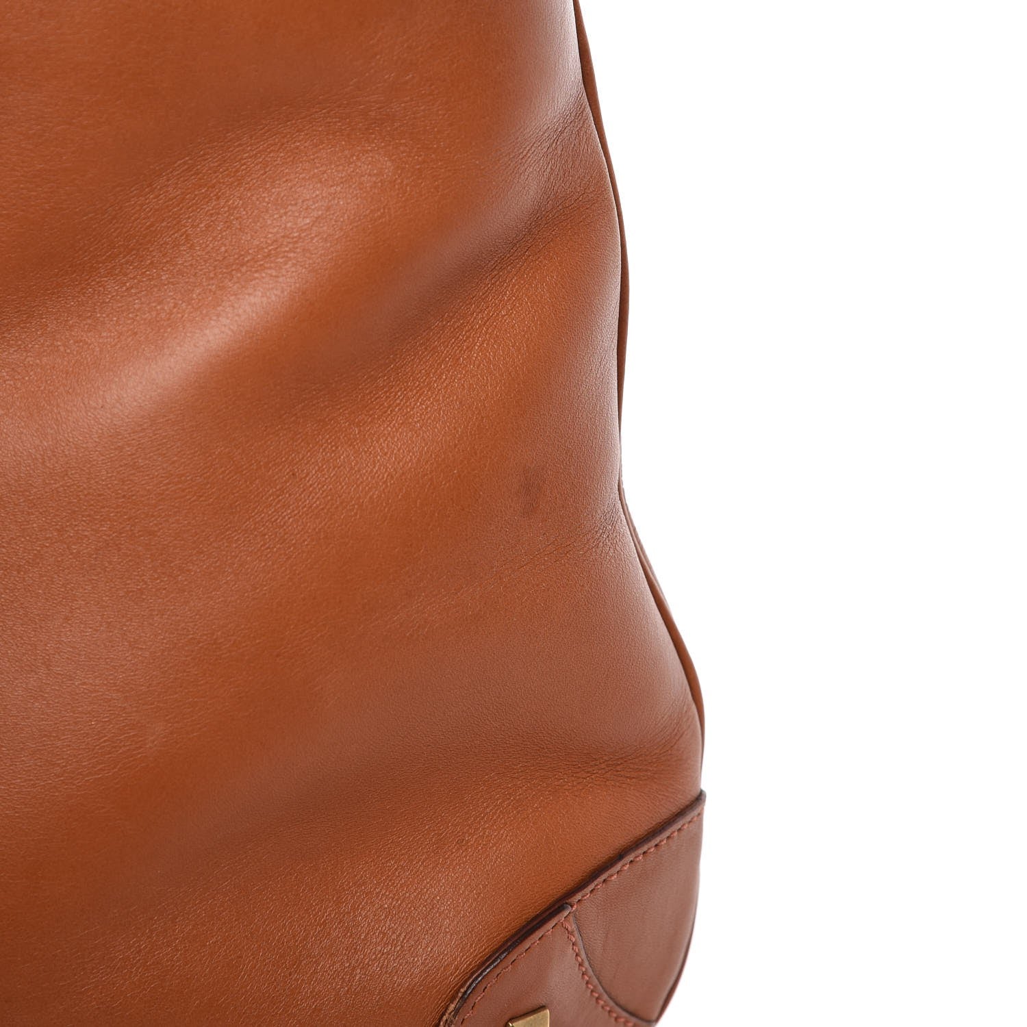 Gucci Calfskin Piston Lock Jackie O Hobo Tan 10 of 14