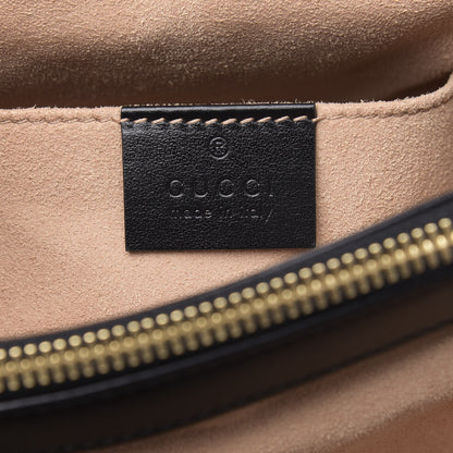 Gucci Pienza Calfskin Side Messenger Bag Black 6 of 11