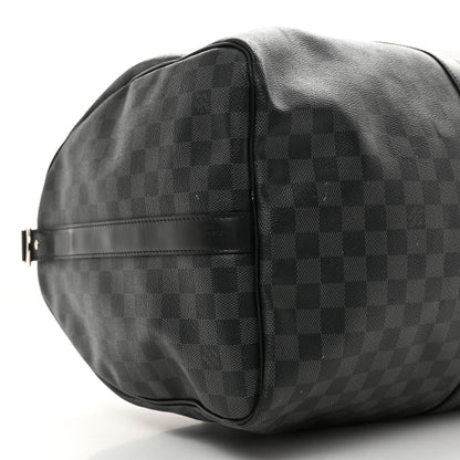 Louis Vuitton Damier Graphite Keepall Bandouliere 55 8 of 14