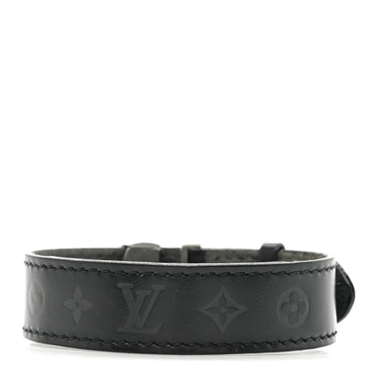 Louis Vuitton Mat Monogram Wish Bracelet Black 2 of 4