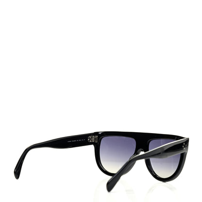 Celine Acetate Aviator Polarized Sunglasses CL 40001 Black 3 of 5