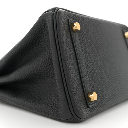 Hermes Togo Birkin 25 Black 9 of 11