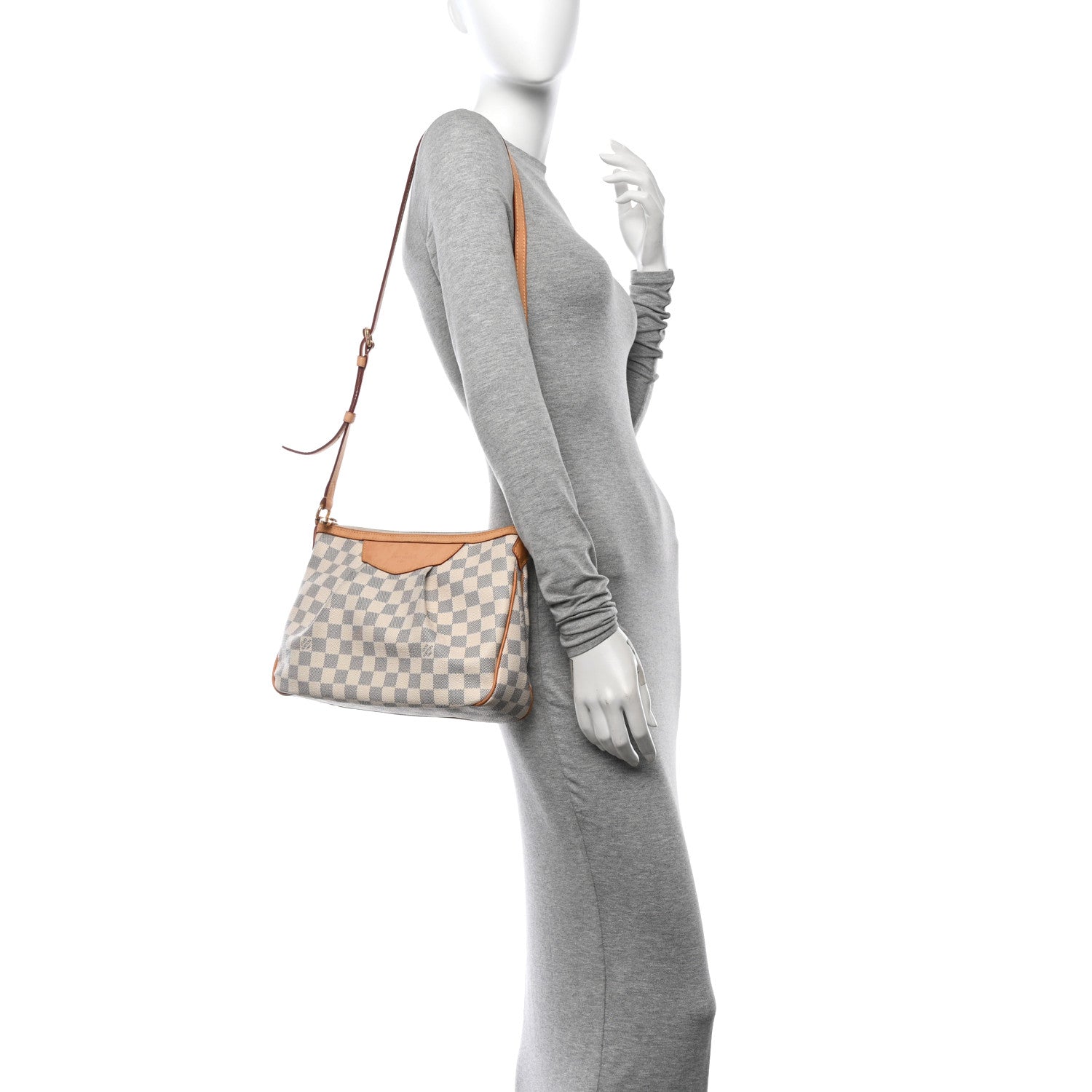 Louis Vuitton Damier Azur Siracusa PM 2 of 13