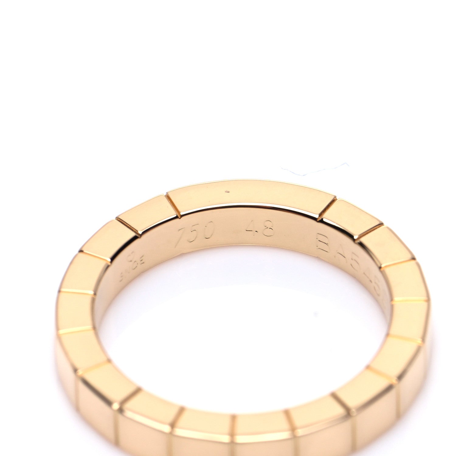 Cartier 18K Yellow Gold Lanieres Ring 48 4.5 4 of 4