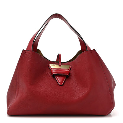 Loewe Calfskin Barcelona Tote Scarlet Red 1 of 21