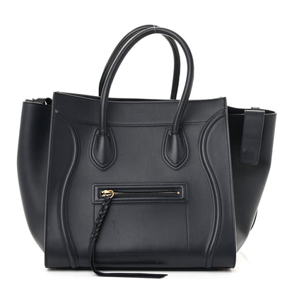 Celine Supple Calfskin Medium Phantom Luggage Navy Blue 1 of 12