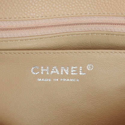Chanel Caviar Quilted Jumbo Single Flap Beige Clair 6 of 8