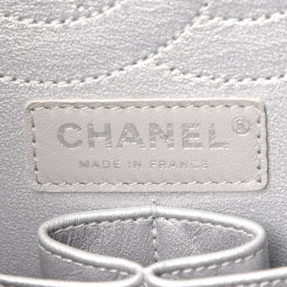 Chanel Metallic Caviar Quilted 2.55 Reissue 226 Flap Silver Black 6 of 7