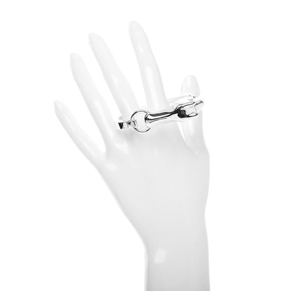 Hermes Sterling Silver PM Galop Bracelet SH 2 of 4