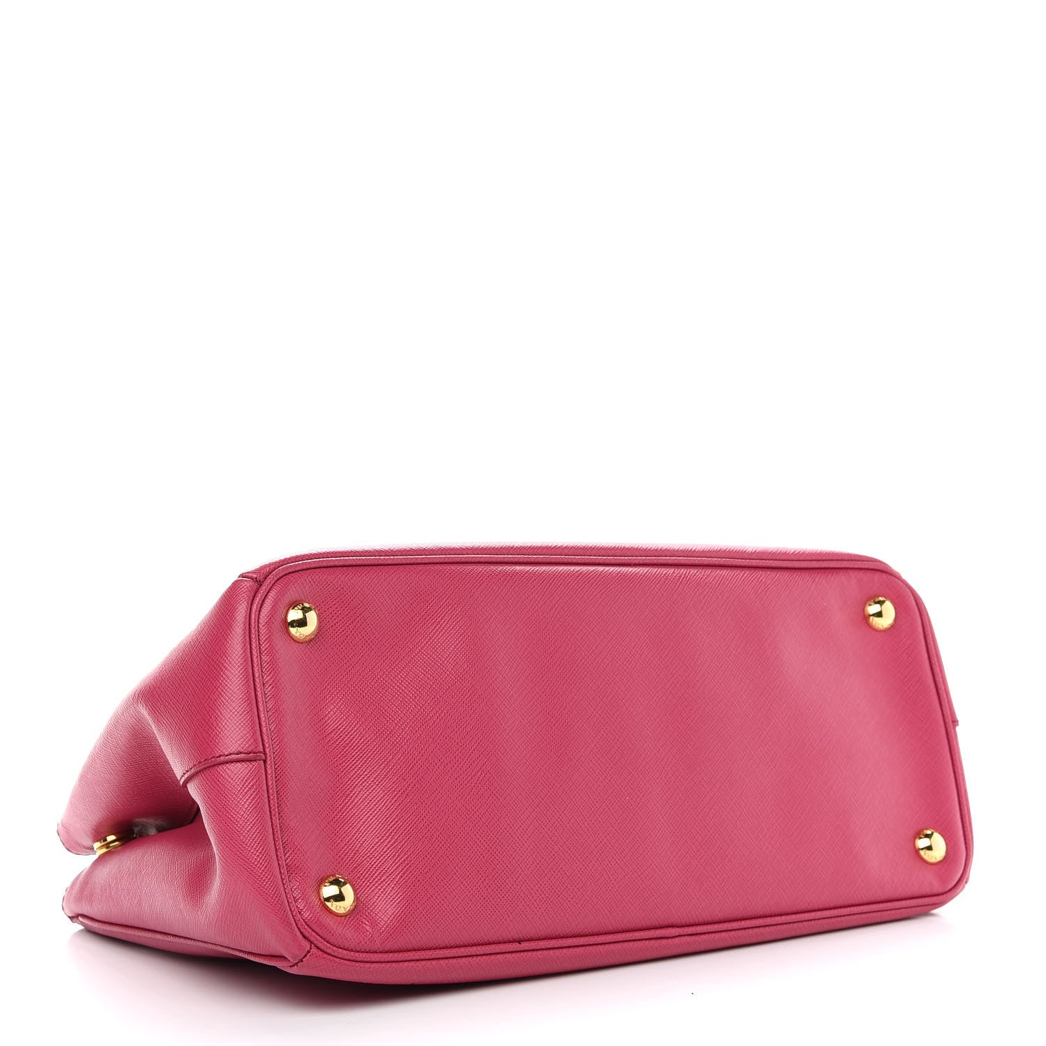 Prada Saffiano Medium Galleria Double Zip Tote Fuxia 3 of 10