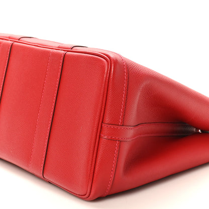 Hermes Epsom Garden Party 30 TPM Rouge Casaque 10 of 10