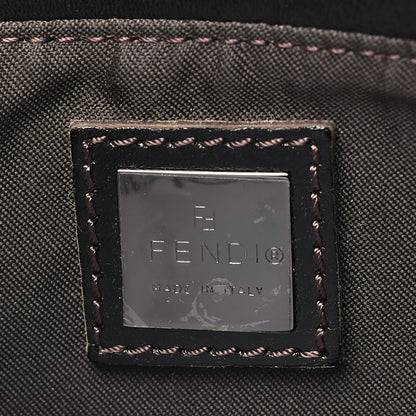 Fendi Zucchino Pochette Dark Brown 6 of 11