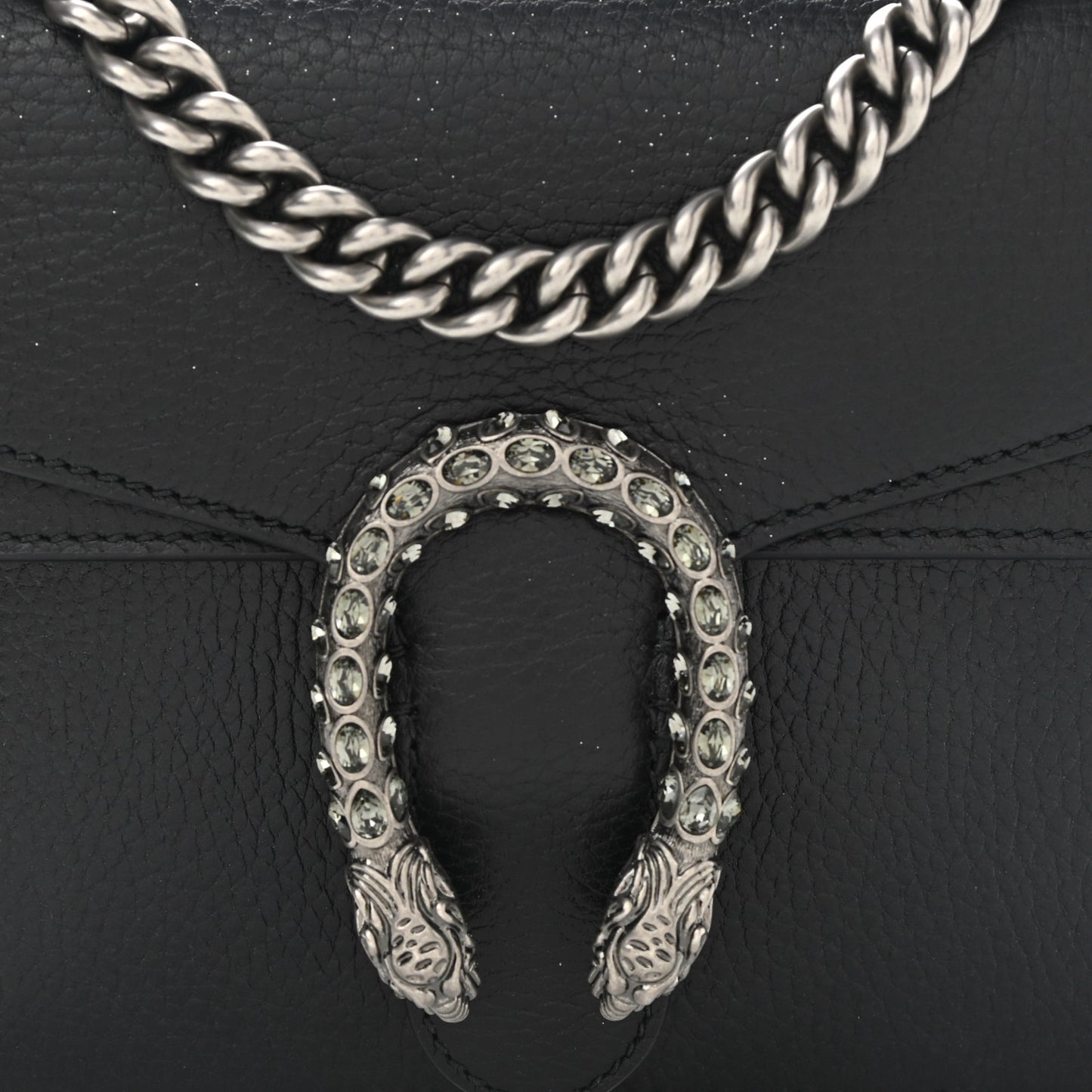 Calfskin Mini Dionysus Shoulder Bag Black