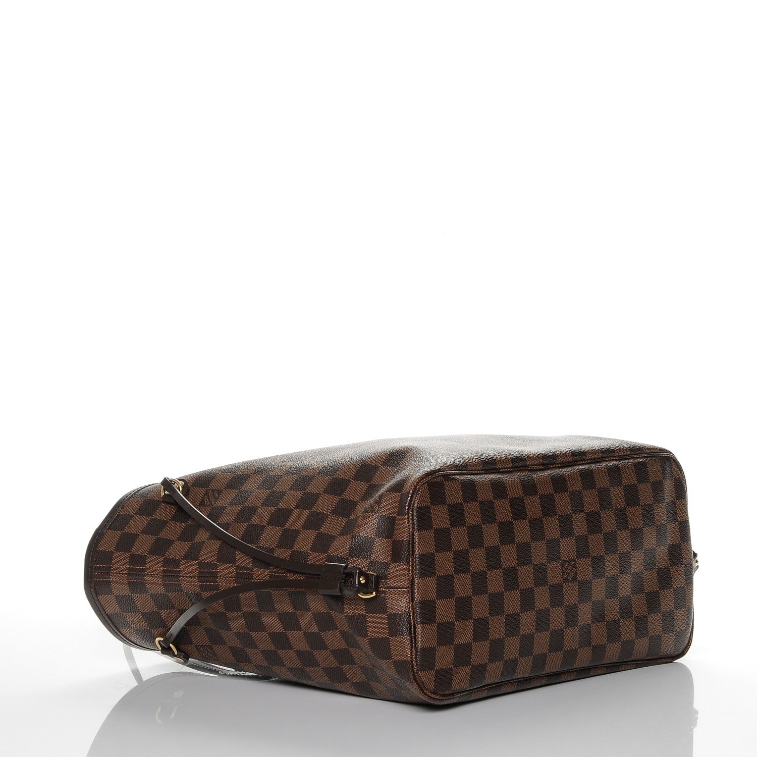 Louis Vuitton Damier Ebene Neo Neverfull MM Rose Ballerine 4 of 6