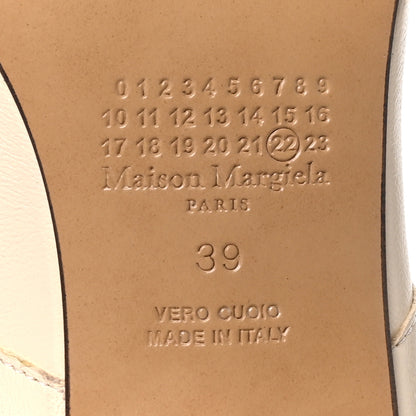 Maison Margiela Nappa Tabi Ballerina Pumps 39 White 7 of 9