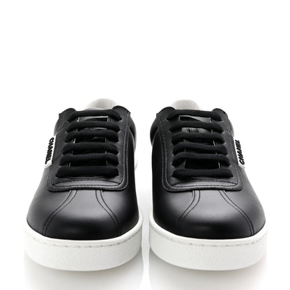 Chanel Calfskin CC Womens Sneakers 35.5 Black 3 of 10