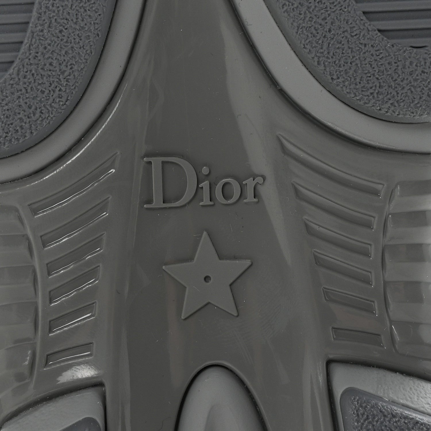 Christian Dior Technical Mesh Dior Chrono Sneakers 38 Silver 7 of 9