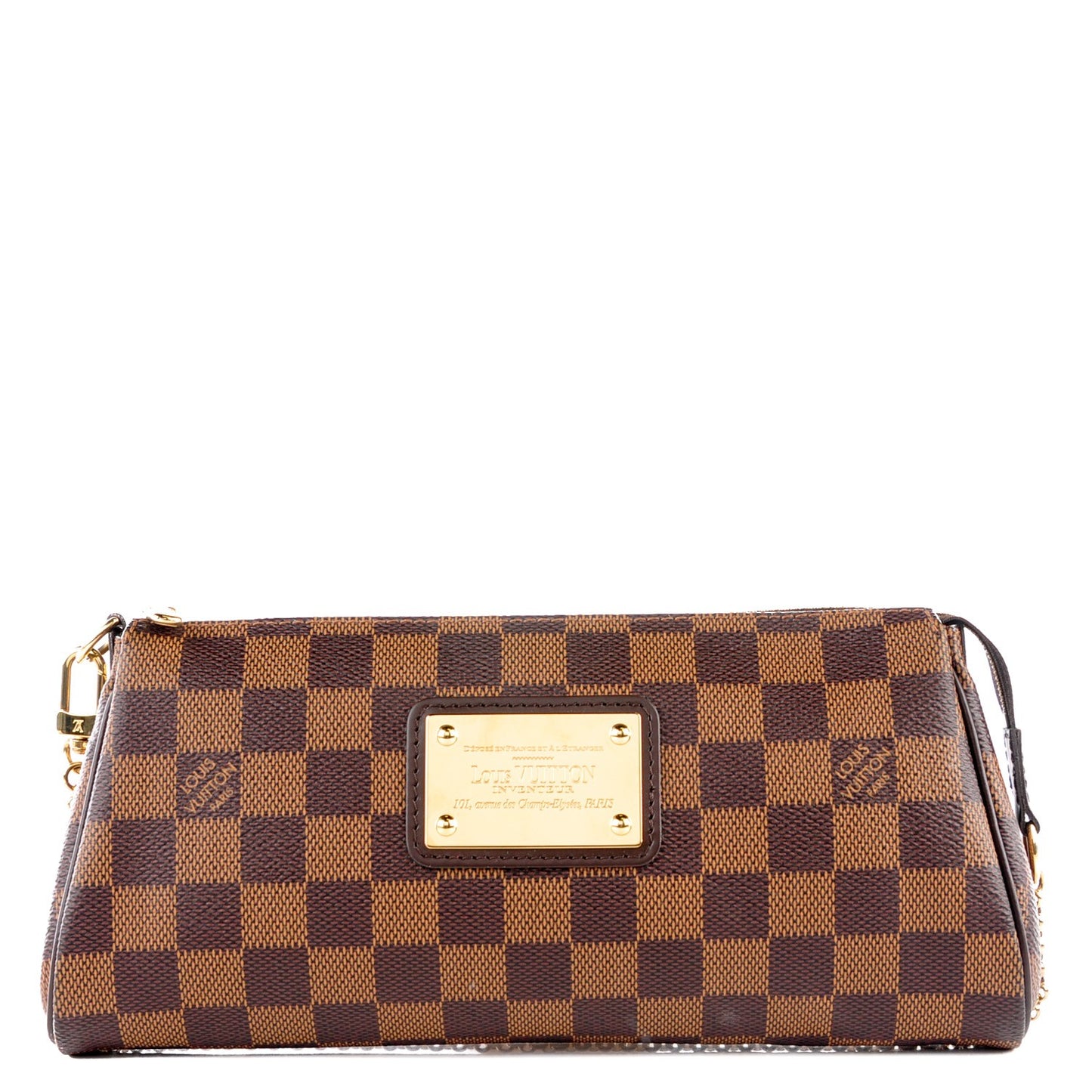 Damier Ebene Eva Clutch