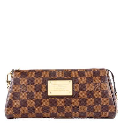 Louis Vuitton Damier Ebene Eva Clutch 1 of 7